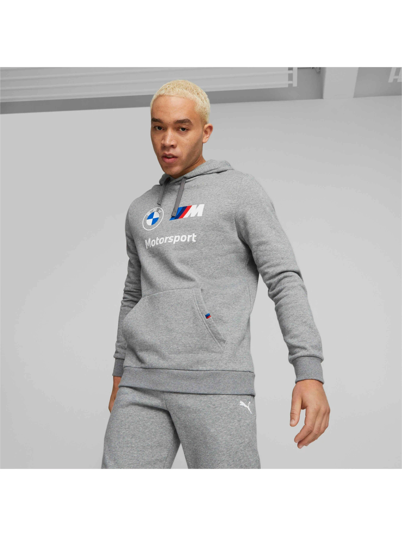 Худі та світшоти PUMA Bmw Mms Ess Hoodie Fleece модель 621301 Фото