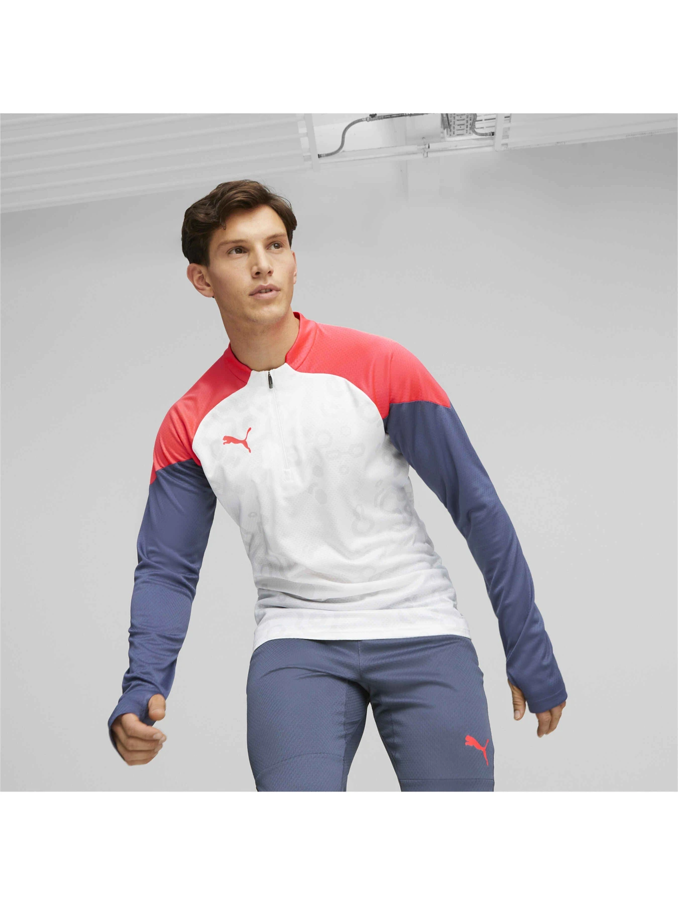 Худи и свитшоты PUMA Individualcup 1/4 Zip Top модель 658483 Худи и свитшоты PUMA Individualcup 1/4 Zip Top модель 658483 Фото
