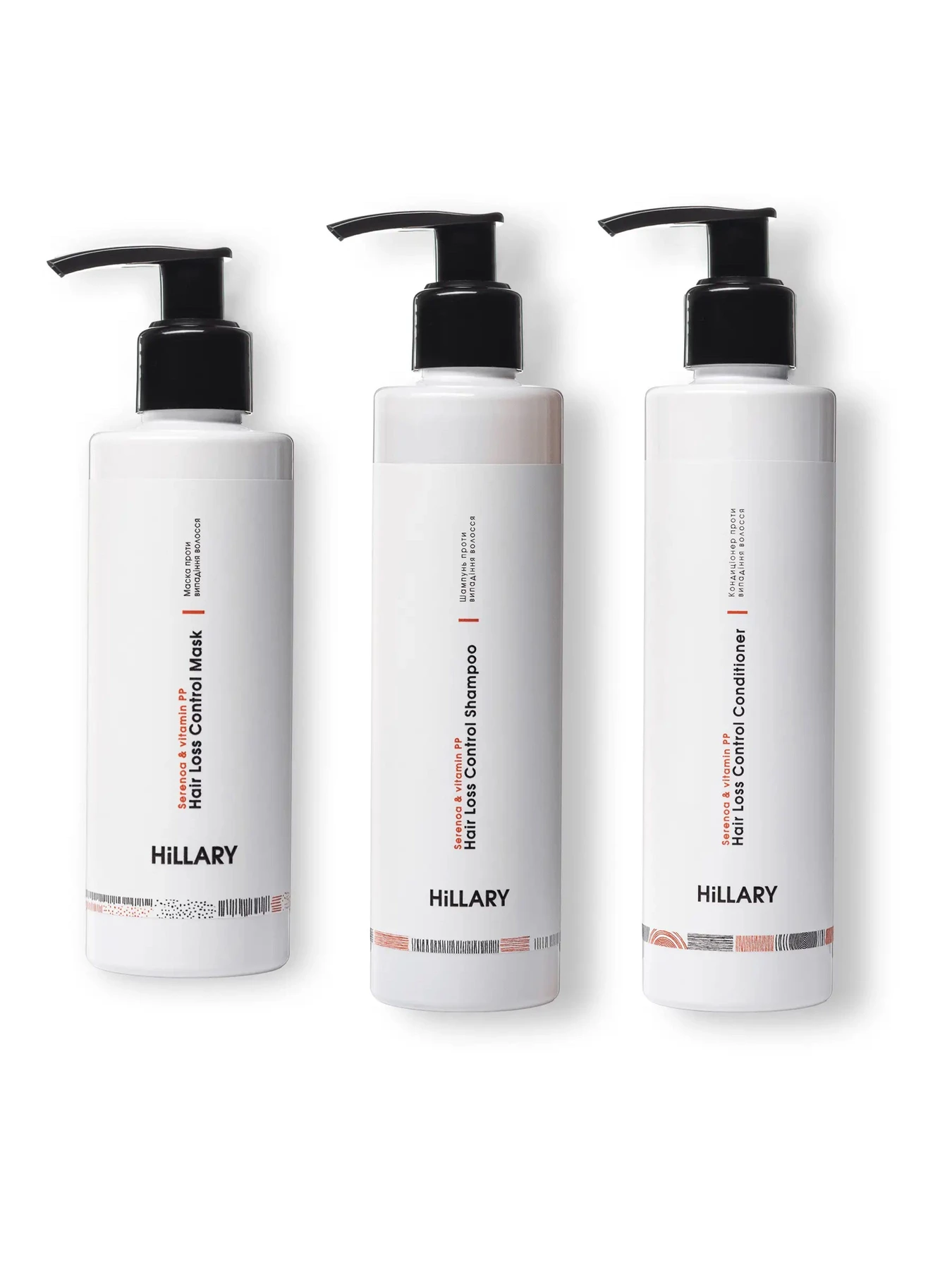Набір (Шампунь, кондиціонер, маска) Hillary модель HI-11-080 Фото