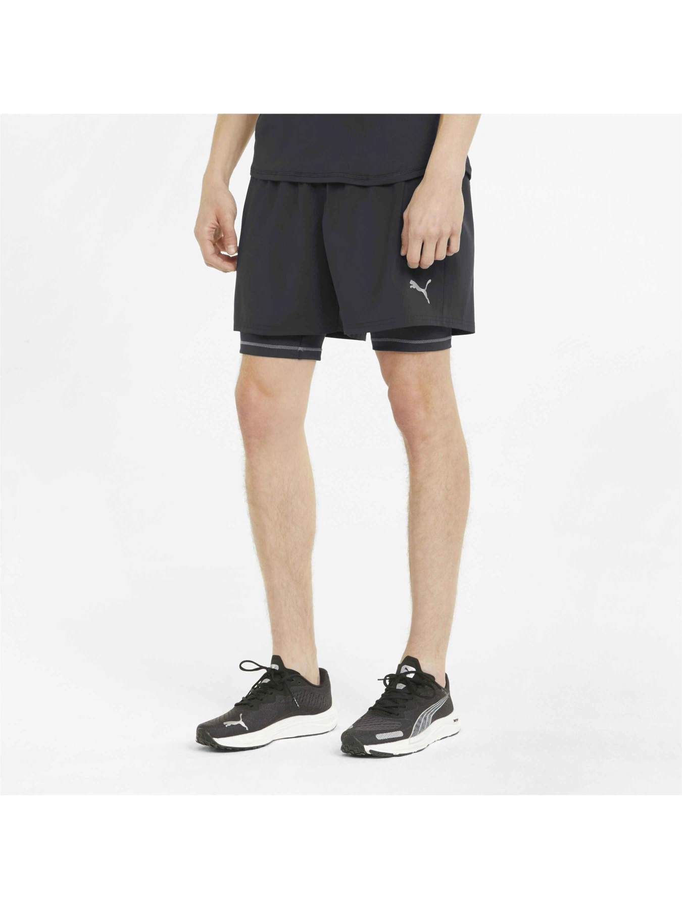 Шорти PUMA Run 2in1 5" Short M модель 521049 Фото