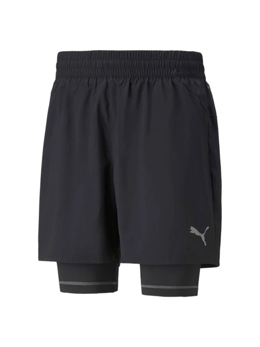 Шорти PUMA Run 2in1 5" Short M модель 521049 Фото
