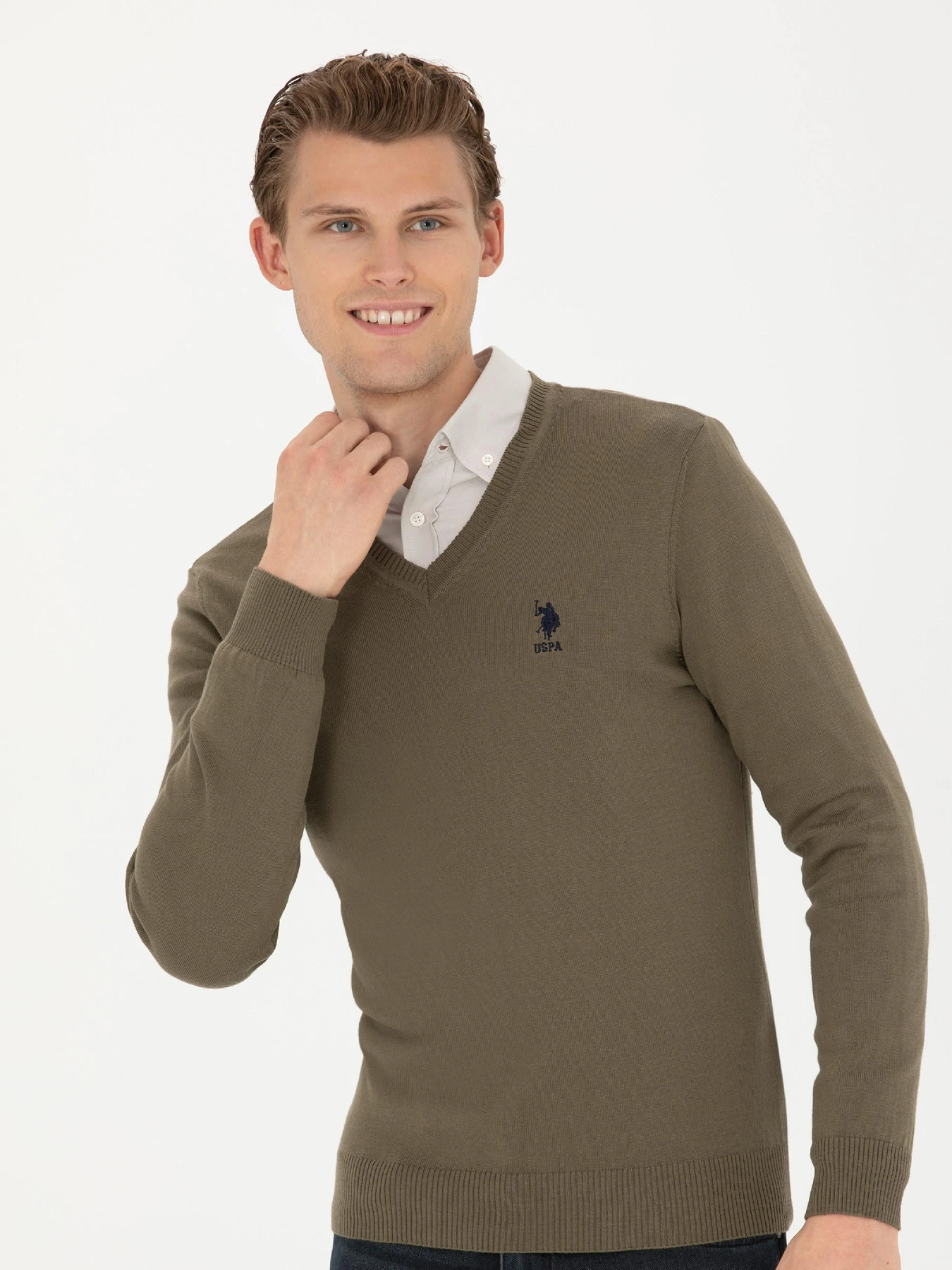 Свитры и кардиганы US Polo модель G081GL0TK.000.1629650.VR027 Свитры и кардиганы US Polo модель G081GL0TK.000.1629650.VR027 Фото