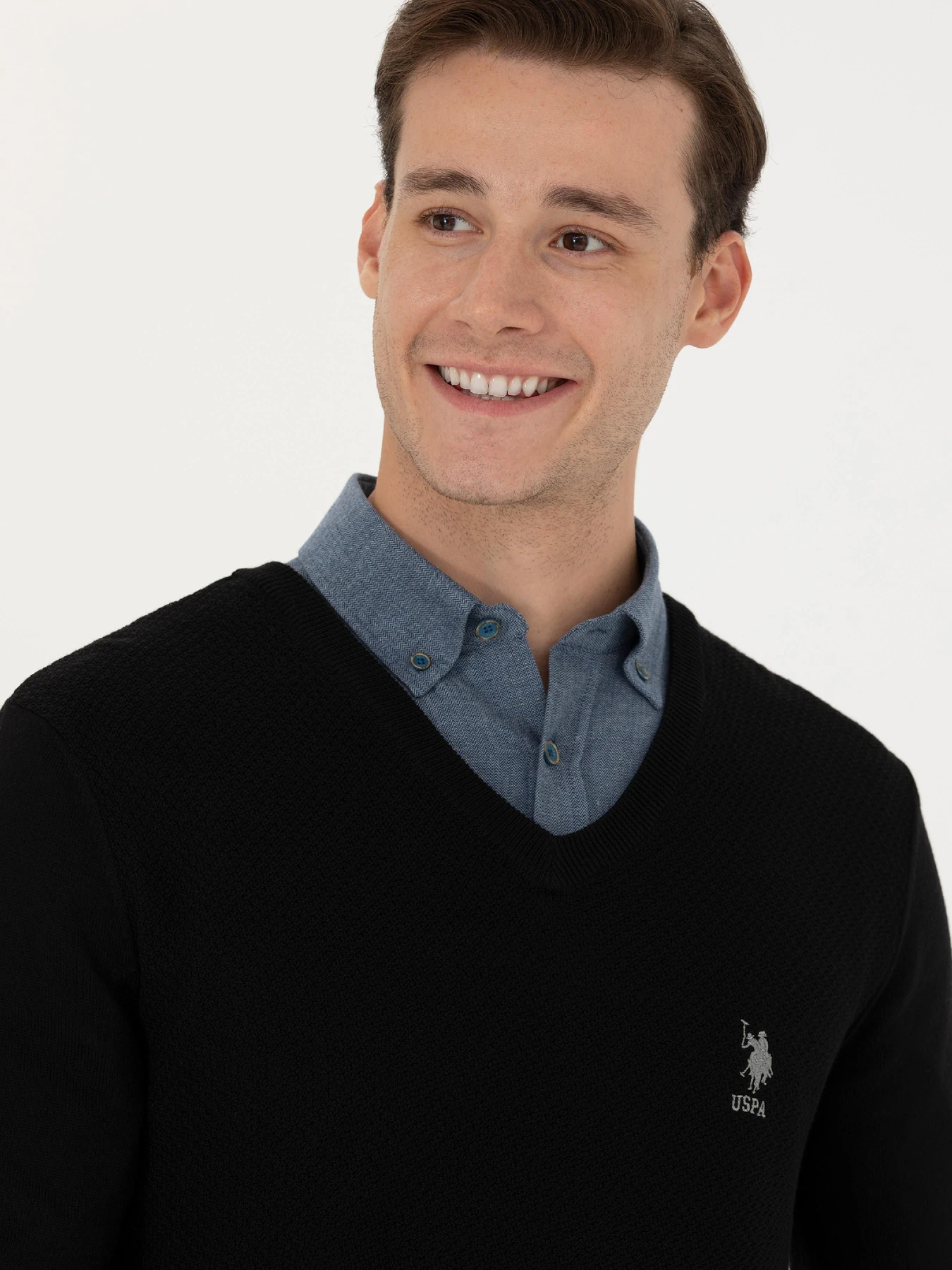 Свитры и кардиганы US Polo модель G081SZ0TK.000.1629661.VR046 Свитры и кардиганы US Polo модель G081SZ0TK.000.1629661.VR046 Фото