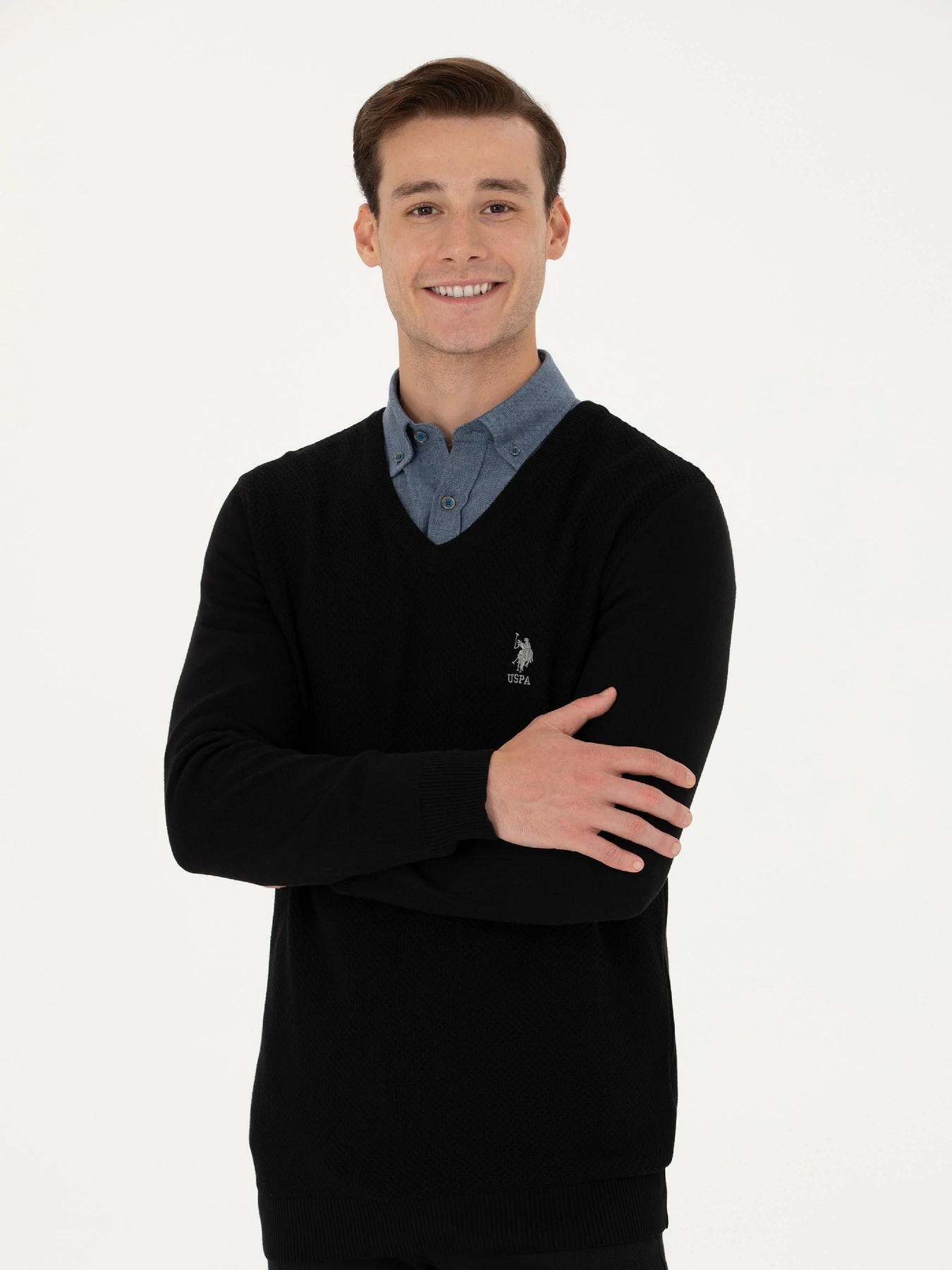 Свитры и кардиганы US Polo модель G081SZ0TK.000.1629661.VR046 Свитры и кардиганы US Polo модель G081SZ0TK.000.1629661.VR046 Фото