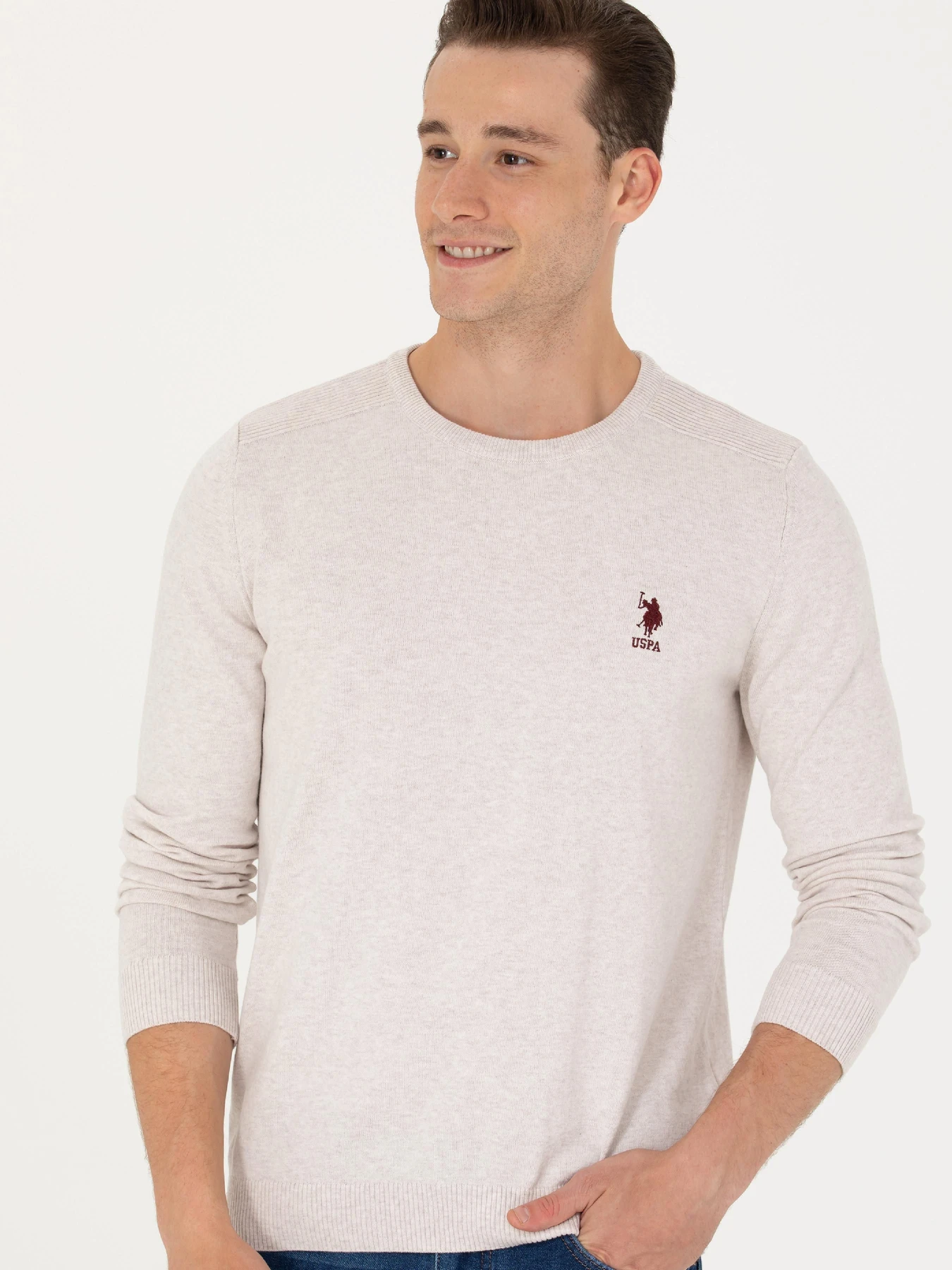 Свитры и кардиганы US Polo модель G081SZ0TK.000.1629680.VR225 Свитры и кардиганы US Polo модель G081SZ0TK.000.1629680.VR225 Фото