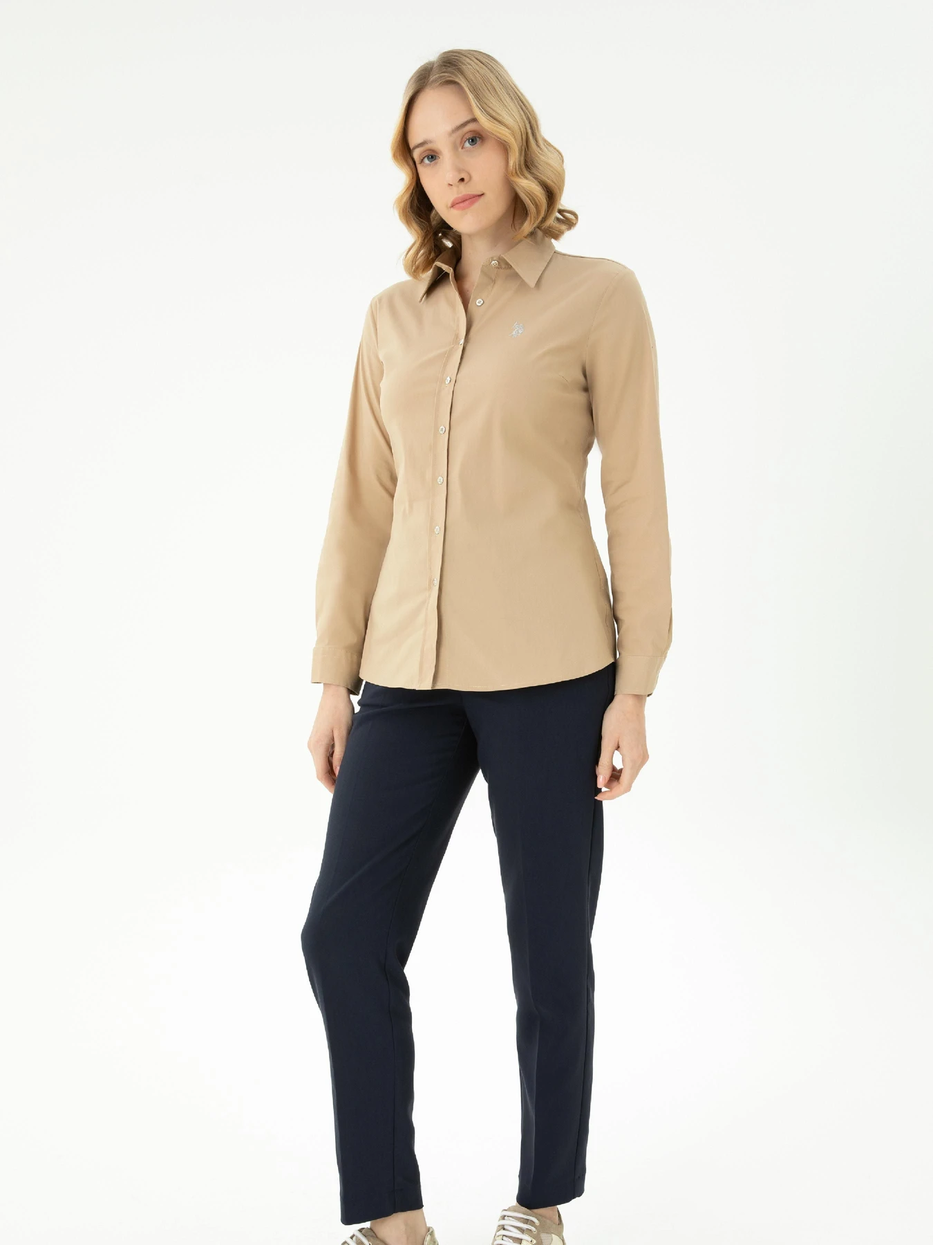 Рубашки US Polo модель G082SZ004.000.1671629.VR085 Фото