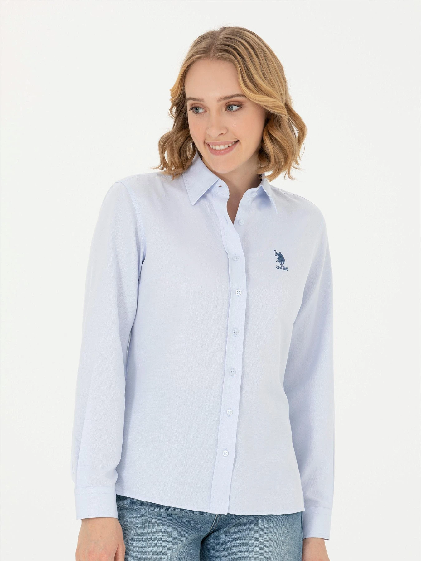 Рубашки US Polo модель G082GL004.000.1672158.VR003 Фото