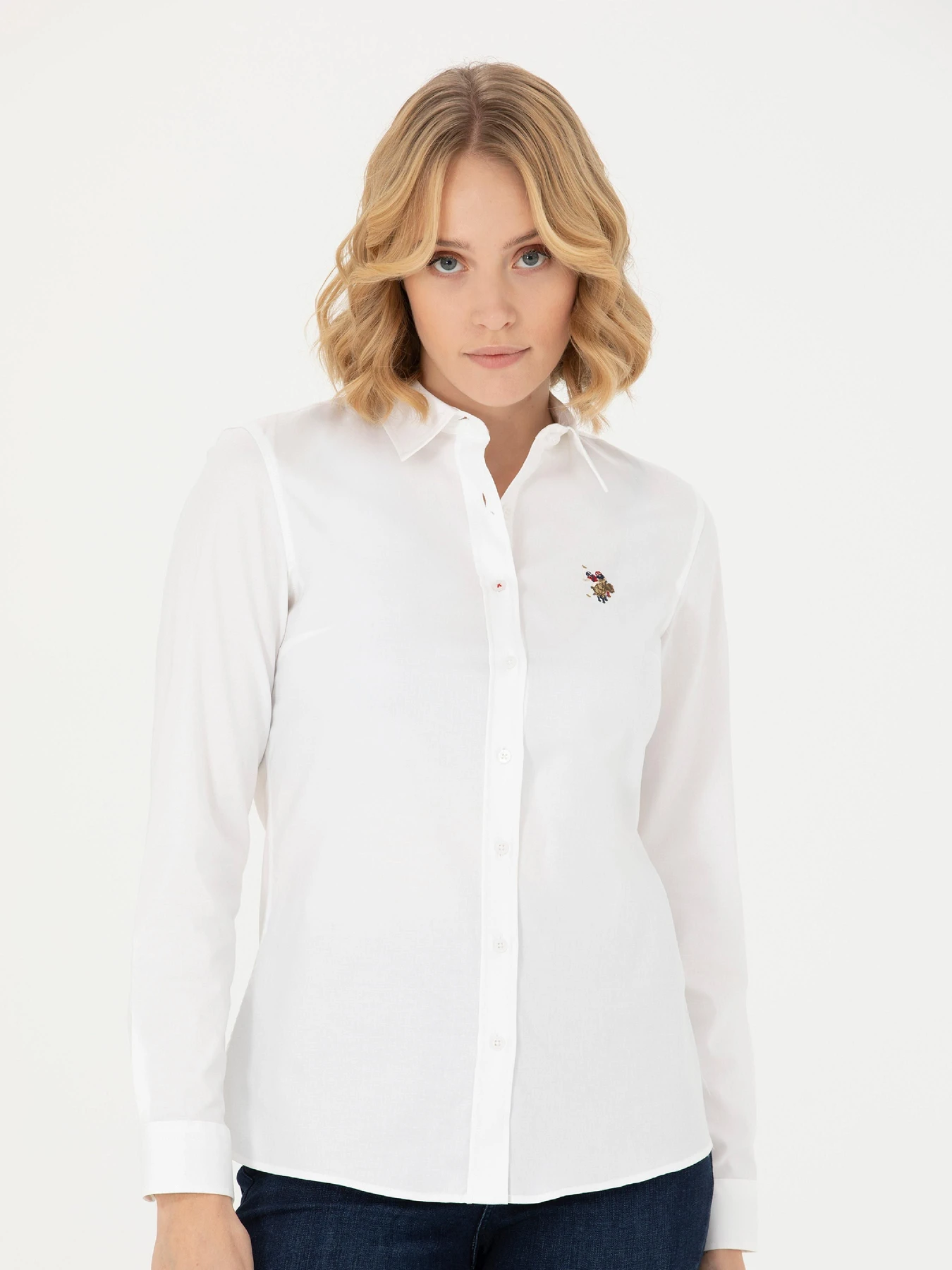 Рубашки US Polo модель G082SZ004.000.1672168.VR013 Фото