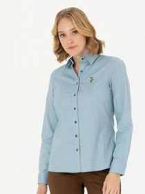 Рубашки US Polo модель G082SZ004.000.1672168.VR102 Фото