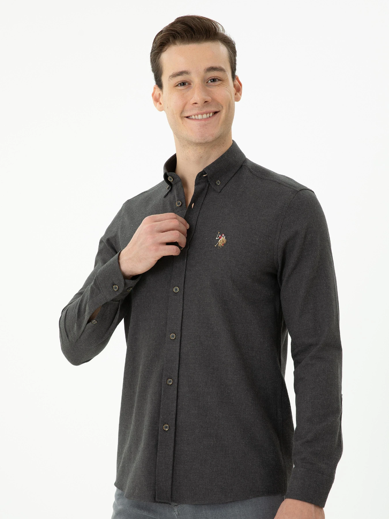 Рубашки US Polo модель G081SZ004.000.1672287.VR006 Фото