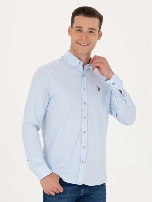 Рубашки US Polo модель G081SZ004.000.1672341.VR003 Фото