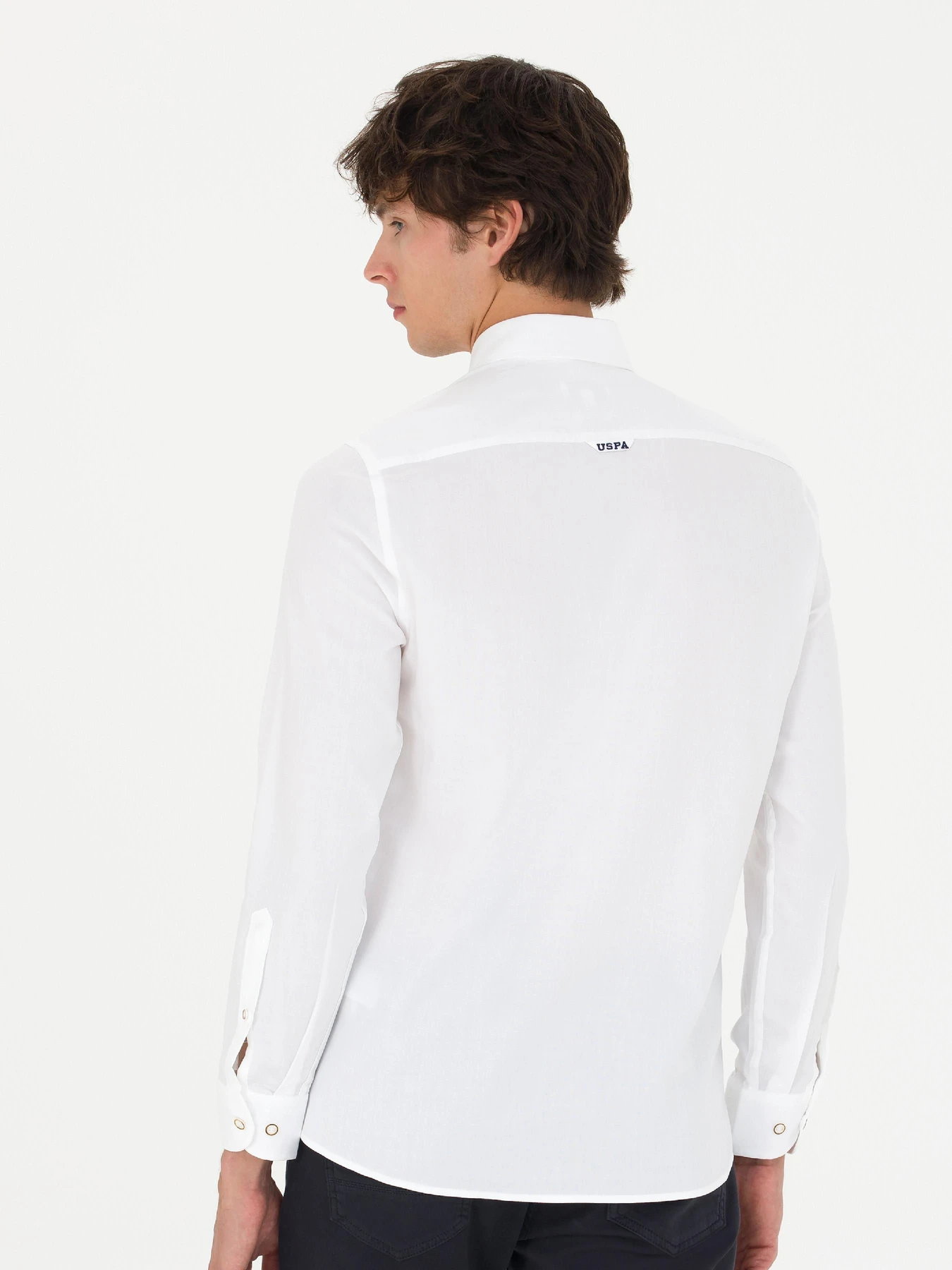 Рубашки US Polo модель G081SZ004.000.1672341.VR013 Фото