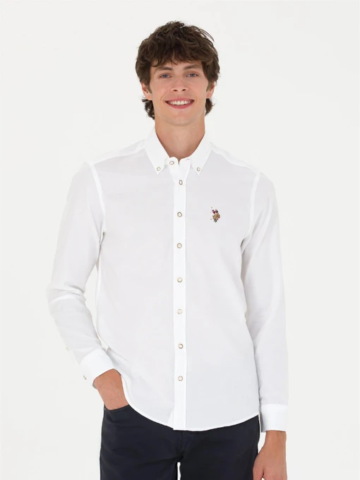 Рубашки US Polo модель G081SZ004.000.1672341.VR013 Фото