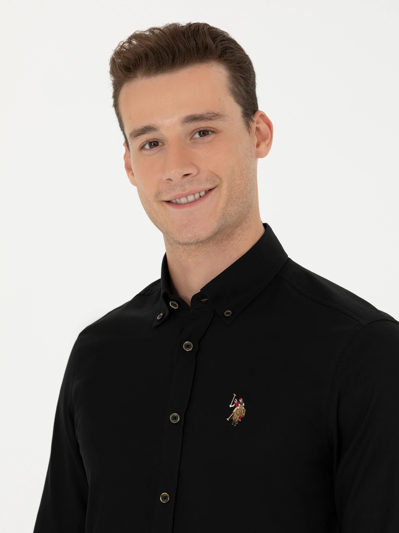 Рубашки US Polo модель G081SZ004.000.1672341.VR046 Фото