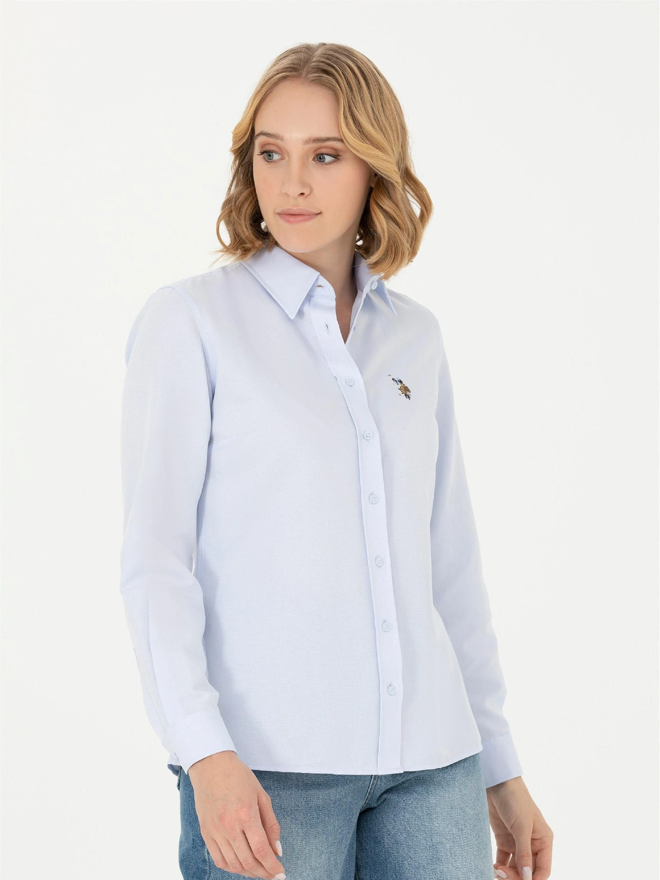 Рубашки US Polo модель G082GL004.000.1677163.VR003 Фото