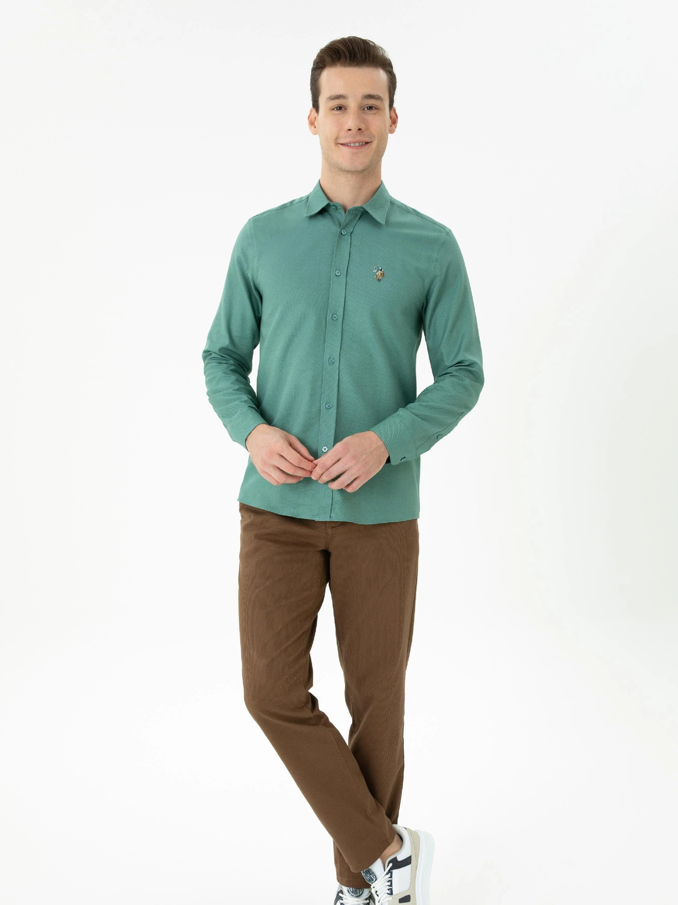 Брюки US Polo модель G081SZ078.000.1679698.VR153 Фото