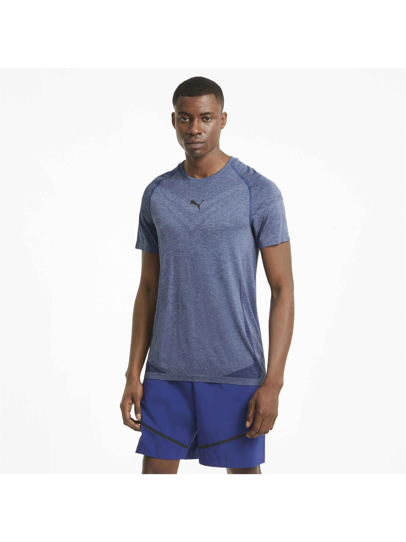 Футболки и поло PUMA Train Tech Evoknit Ss Tee модель 520111 Футболки и поло PUMA Train Tech Evoknit Ss Tee модель 520111 Фото