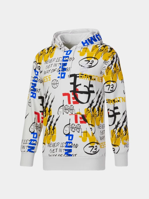 Худі та світшоти PUMA Booster Hoodie Aop модель 534134 Фото