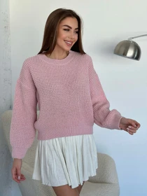 Свитры и кардиганы ISSA Plus модель WN20-560_розовый Фото
