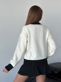 Свитры и кардиганы ISSA Plus модель WN20-561_молочный Фото