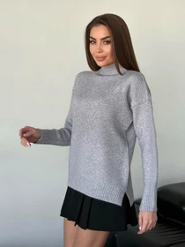 Свитры и кардиганы ISSA Plus модель WN20-562_серый Фото