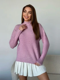 Свитры и кардиганы ISSA Plus модель WN20-562_темно-розовый Фото