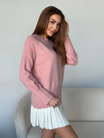 Свитры и кардиганы ISSA Plus модель WN20-567_розовый Фото