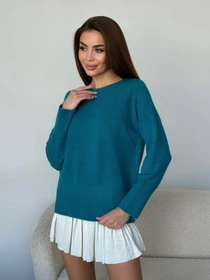 Свитры и кардиганы ISSA Plus модель WN20-567_синий Фото