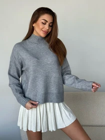 Свитры и кардиганы ISSA Plus модель WN20-569_серый Фото