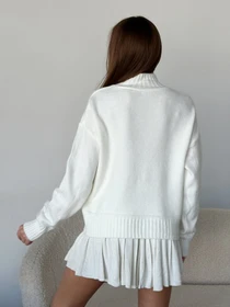 Свитры и кардиганы ISSA Plus модель WN20-569_молочный Фото