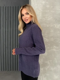 Свитры и кардиганы ISSA Plus модель WN20-574_синий Фото