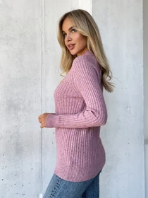 Свитры и кардиганы ISSA Plus модель WN20-576_сиреневый Фото