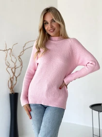 Свитры и кардиганы ISSA Plus модель WN20-578_розовый Фото