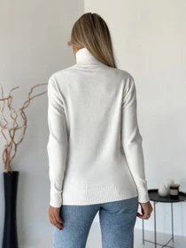 Свитры и кардиганы ISSA Plus модель WN20-579_молочный Фото