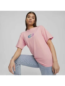 Футболки и поло PUMA Downtown Relaxed Graphic Tee модель 621453 Фото