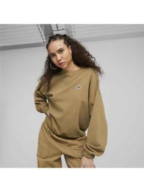 Худи и свитшоты PUMA Downtown Oversized Crew модель 621455 Фото