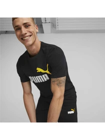 Футболки и поло PUMA Ess+ 2 Col Logo Tee модель 586759 Фото