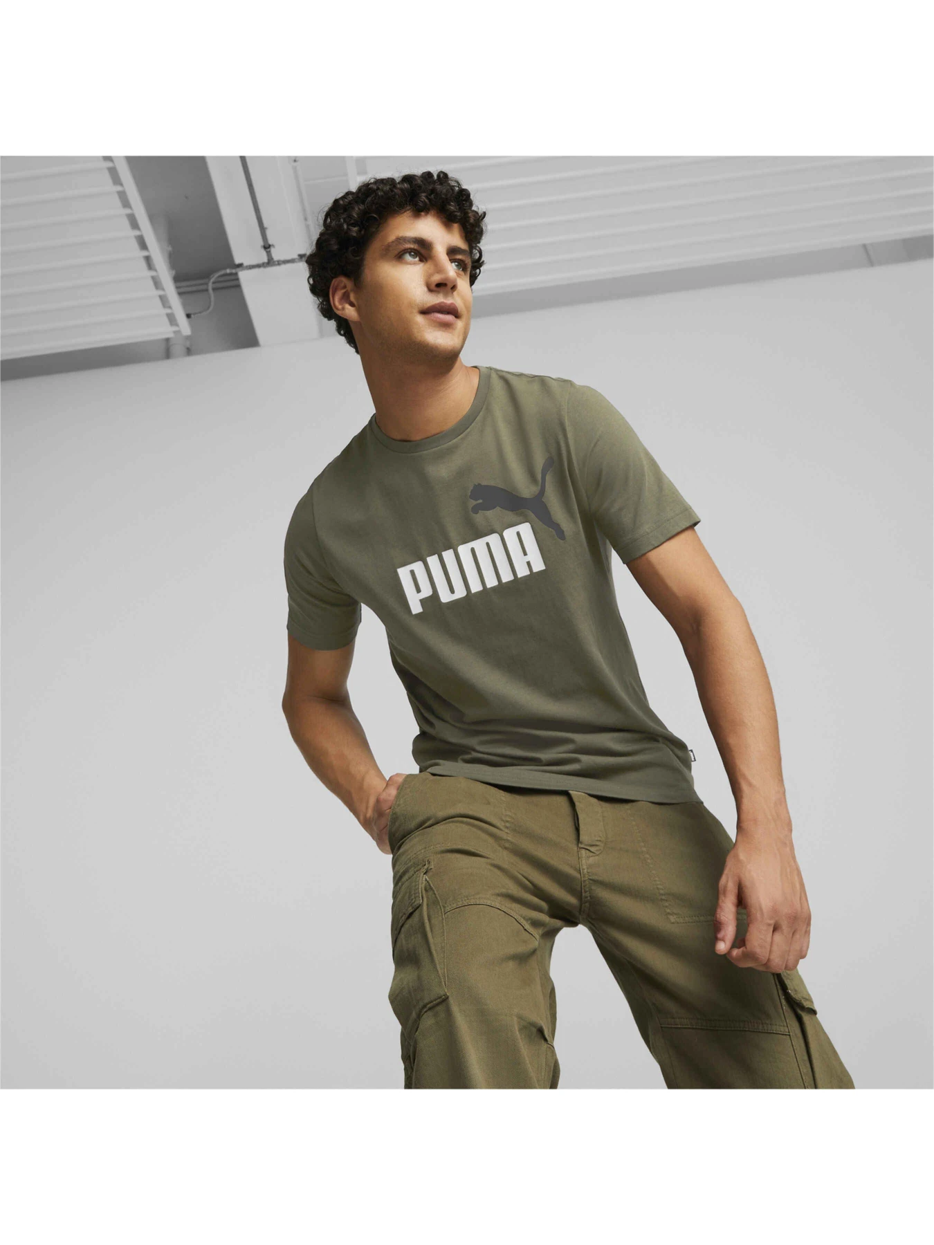 Футболки і поло PUMA Ess+ 2 Col Logo Tee модель 586759 Фото