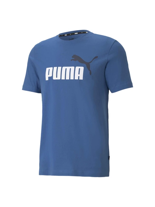 Футболки и поло PUMA Ess+ 2 Col Logo Tee модель 586759 Фото