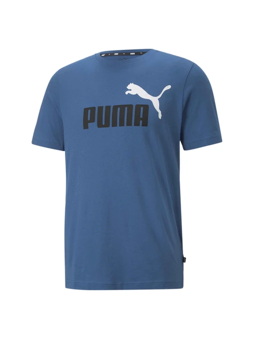 Футболки и поло PUMA Ess+ 2 Col Logo Tee модель 586759 Фото
