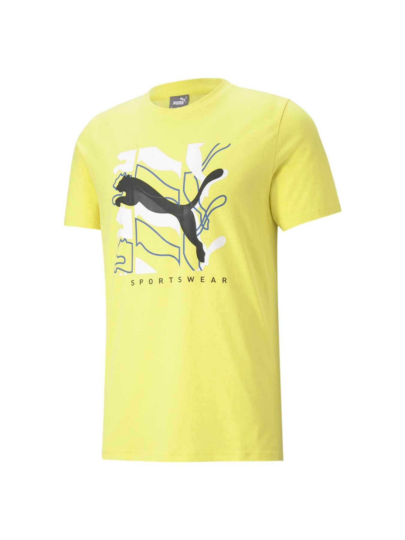 Футболки и поло PUMA Athletics Tee Big Logo модель 585756 Футболки и поло PUMA Athletics Tee Big Logo модель 585756 Фото