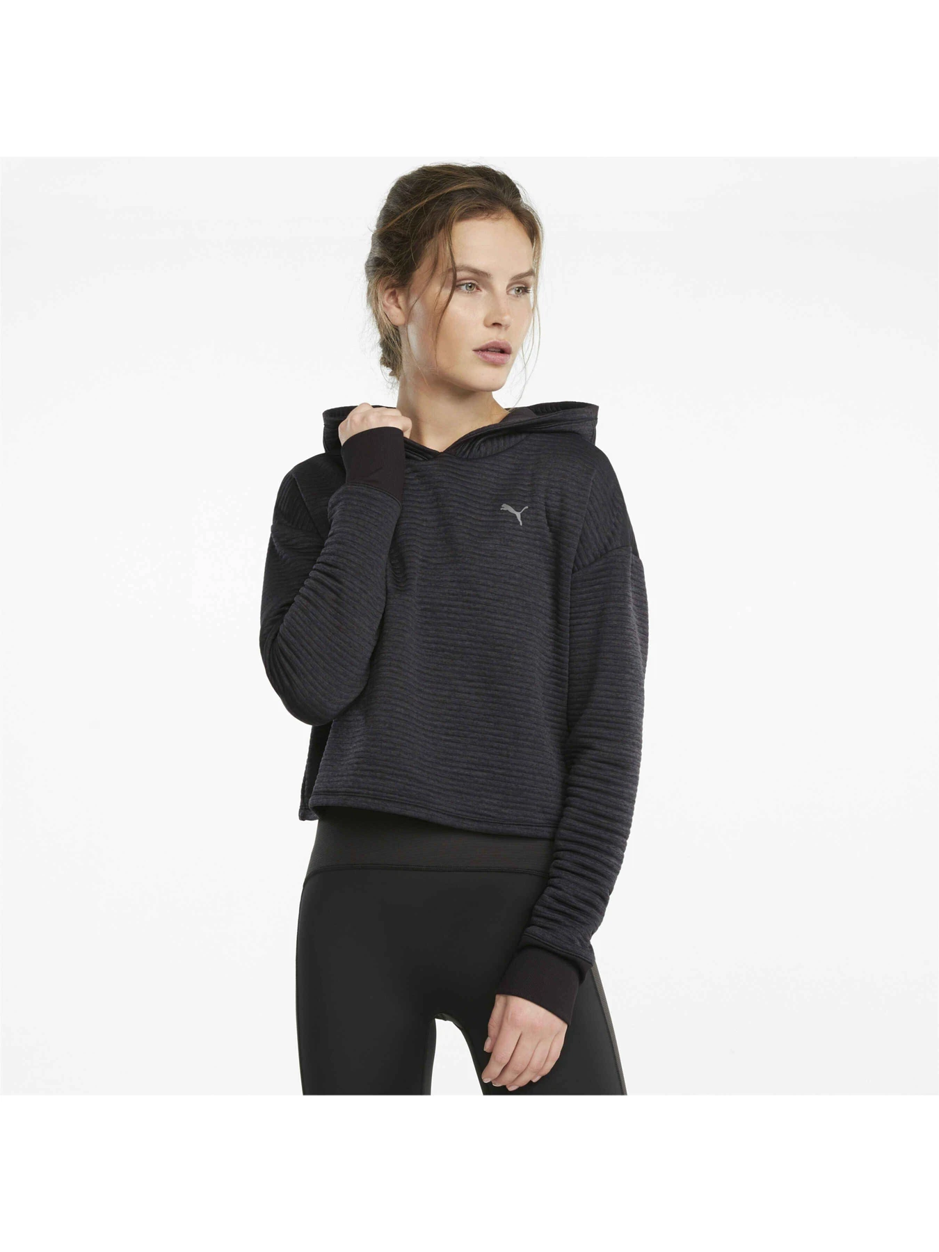 Худі та світшоти PUMA Studio Textured Skimmer Hood модель 520993 Фото