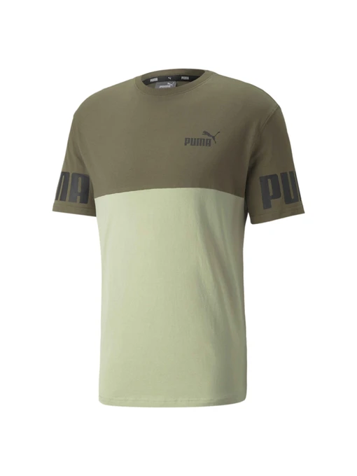Футболки и поло PUMA Power Colorblock Tee модель 847389 Фото