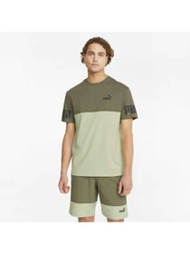 Футболки і поло PUMA Power Colorblock Tee модель 847389 Фото