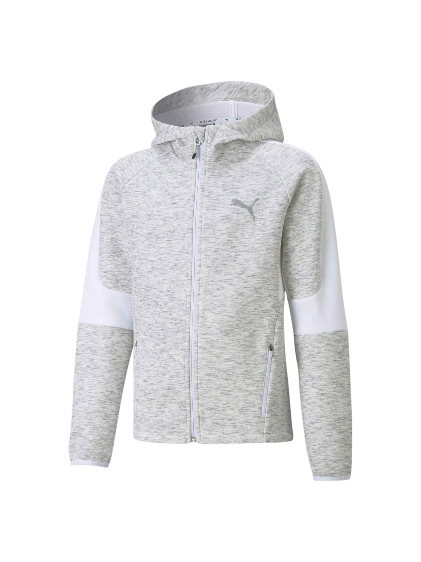 Худи и свитшоты PUMA Evostripe Full-zip Hoodie модель 585922 Фото
