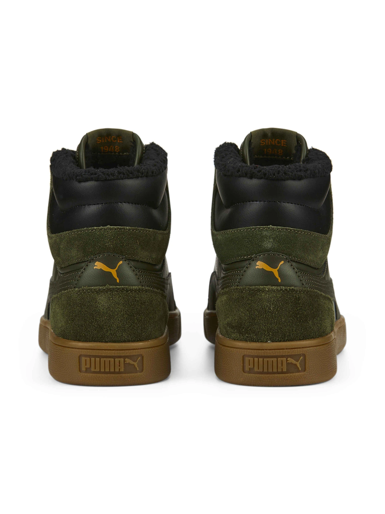 Кеди PUMA Shuffle Mid Fur модель 387609 Фото