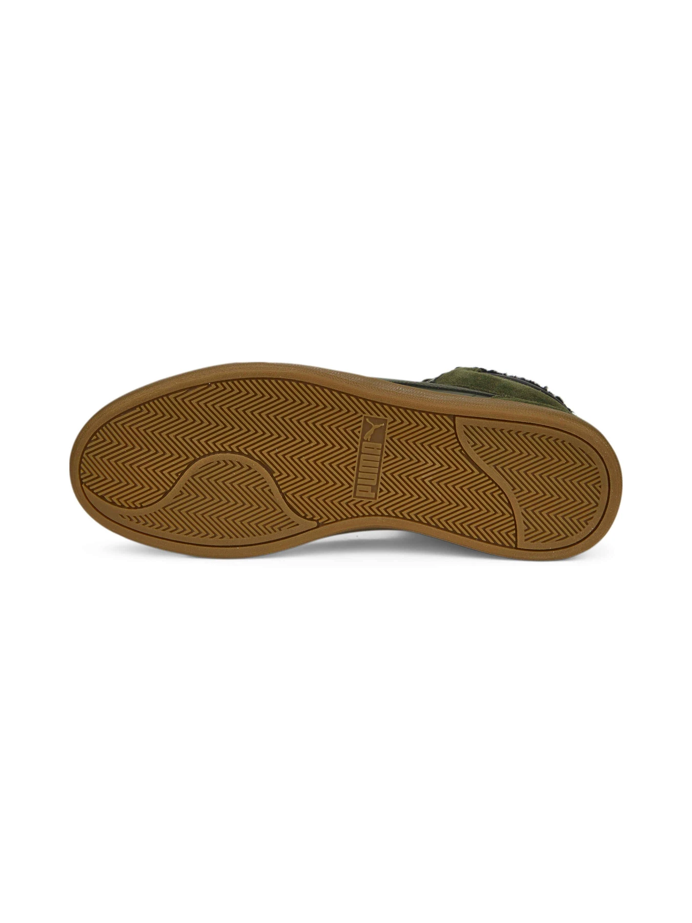 Кеди PUMA Shuffle Mid Fur модель 387609 Фото
