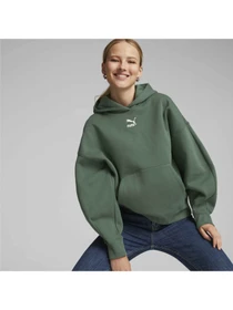 Худі та світшоти PUMA Classics Oversized Hoodie модель 671749 Фото