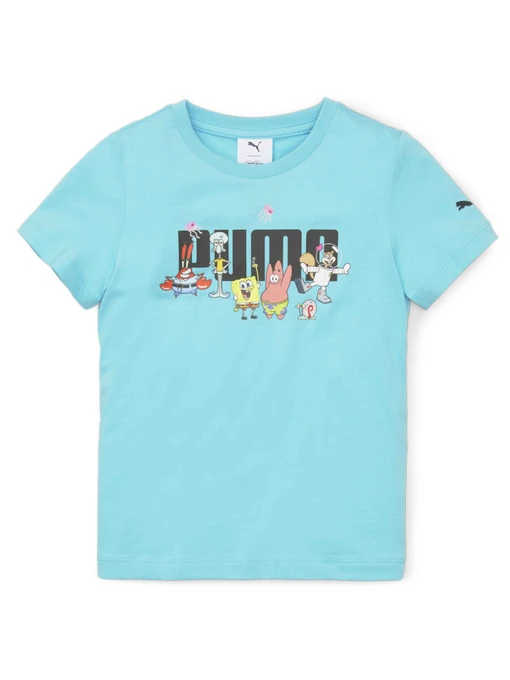 Футболки и поло PUMA x Spongebob Logo Tee модель 673668 Фото