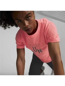 Футболки і поло PUMA Run Logo Ss Tee M модель 522423 Фото